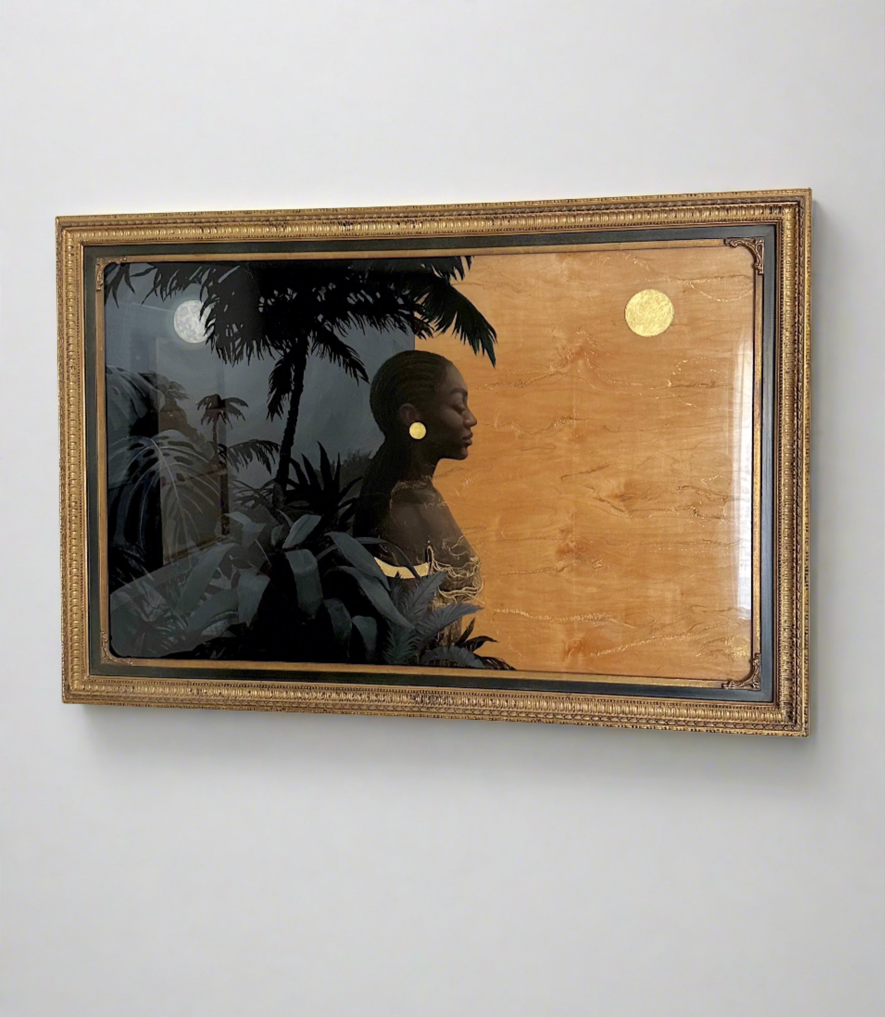 DAY 1 - Bonus painting, "SEPARATION OF DAY AND NIGHT"