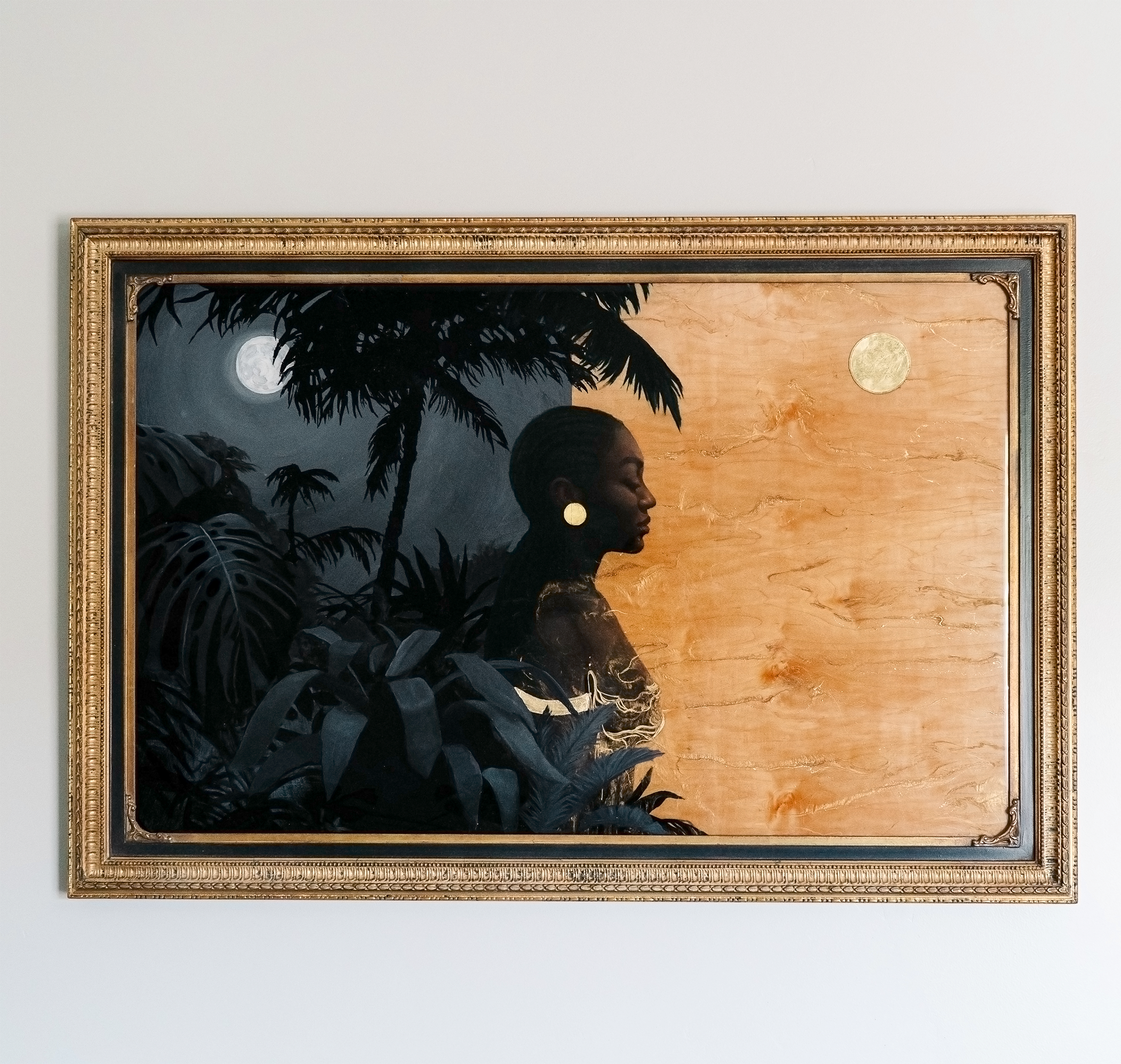 DAY 1 - Bonus painting, "SEPARATION OF DAY AND NIGHT"