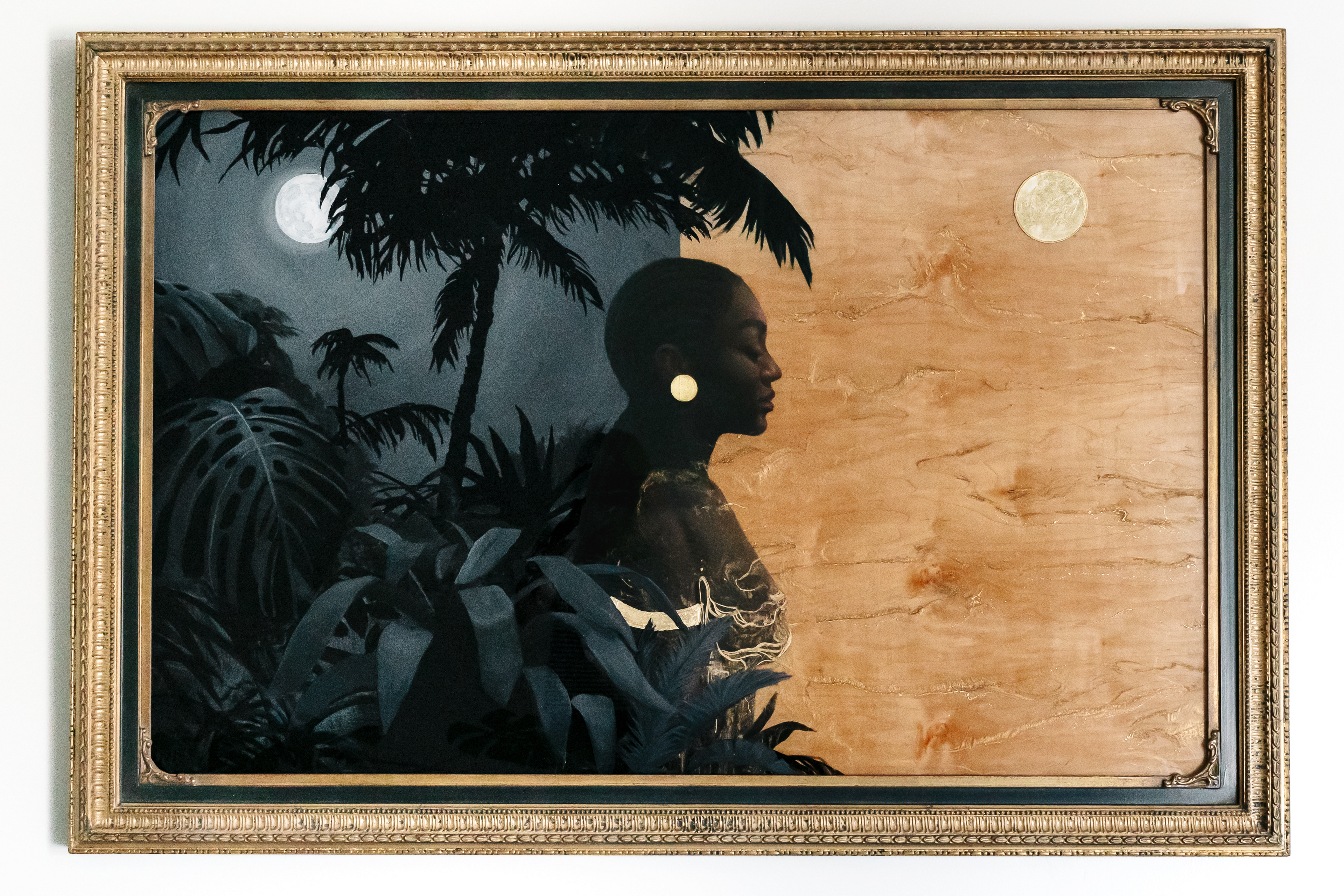 DAY 1 - Bonus painting, "SEPARATION OF DAY AND NIGHT"