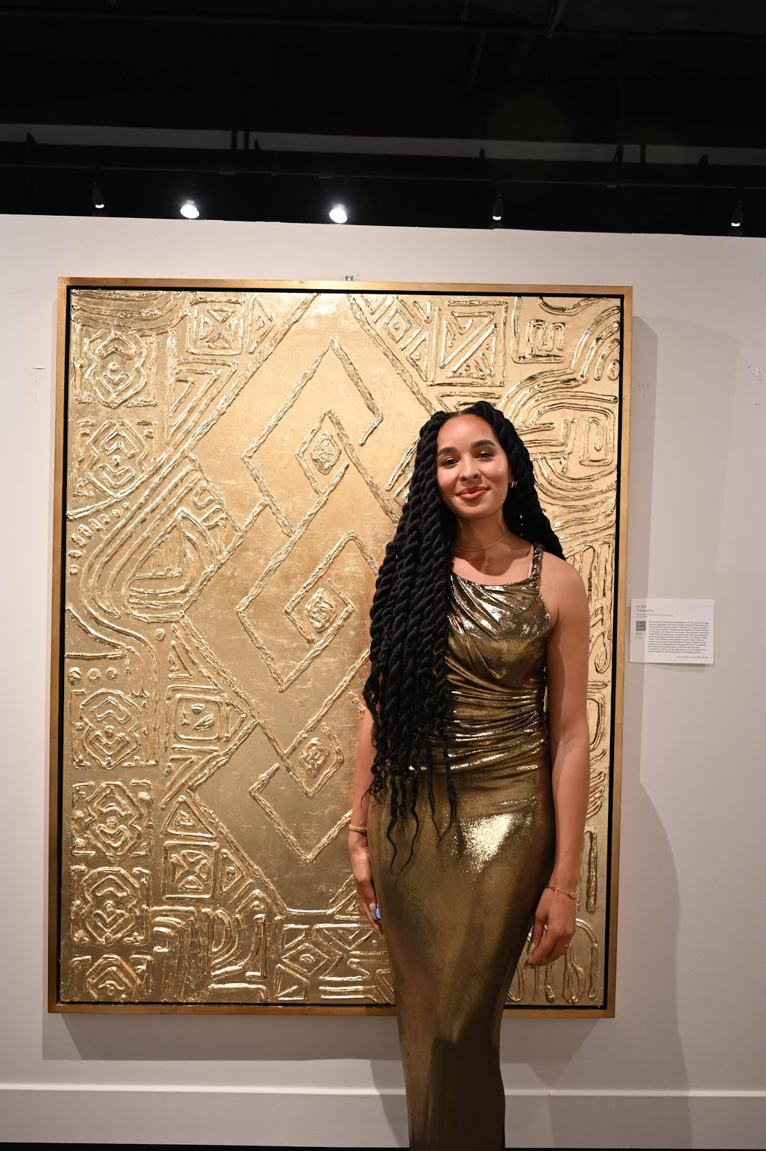 Bonus painting, "LUBA"