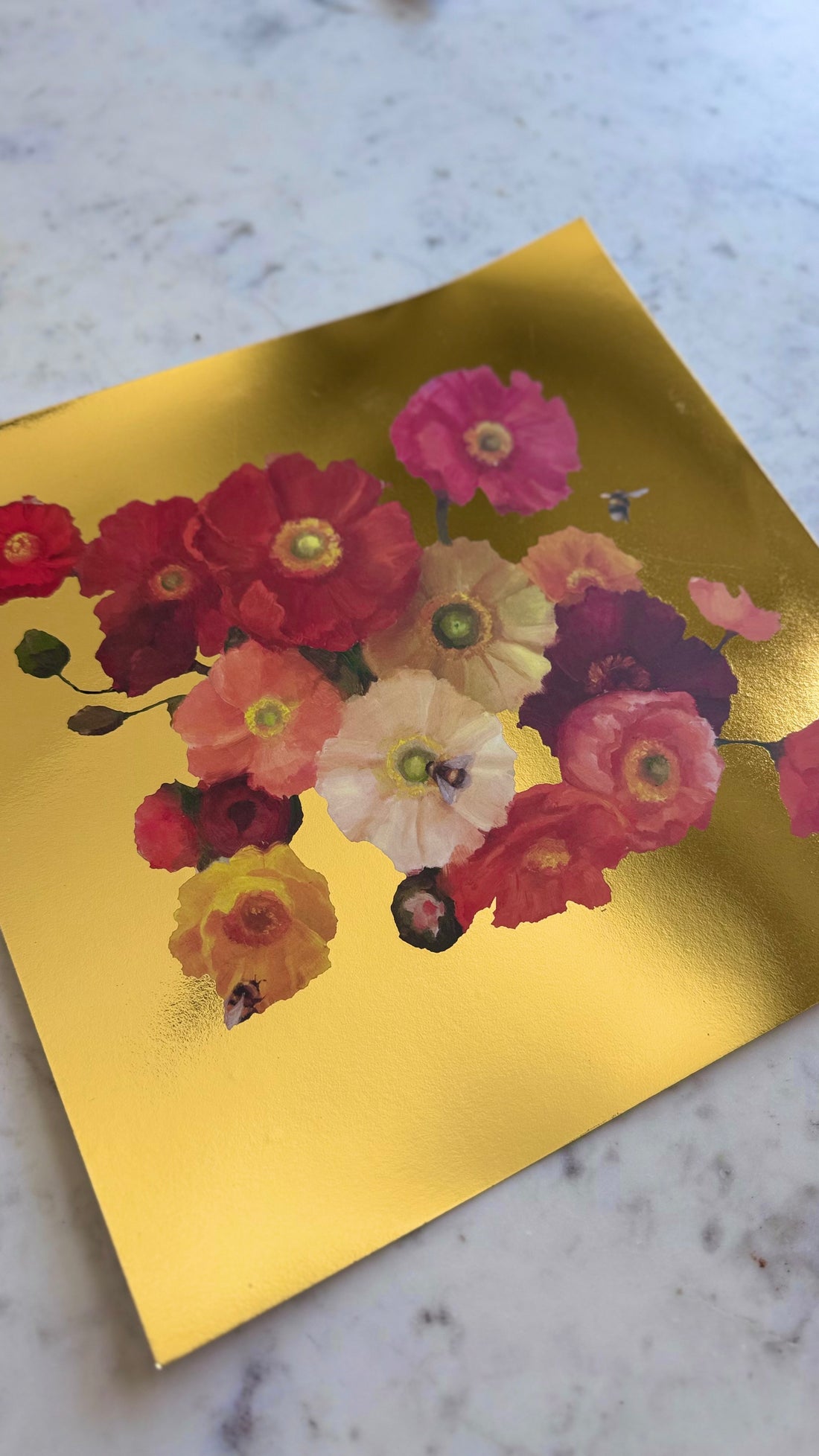Wild Poppies Gold Foiled (Limited Time Only)