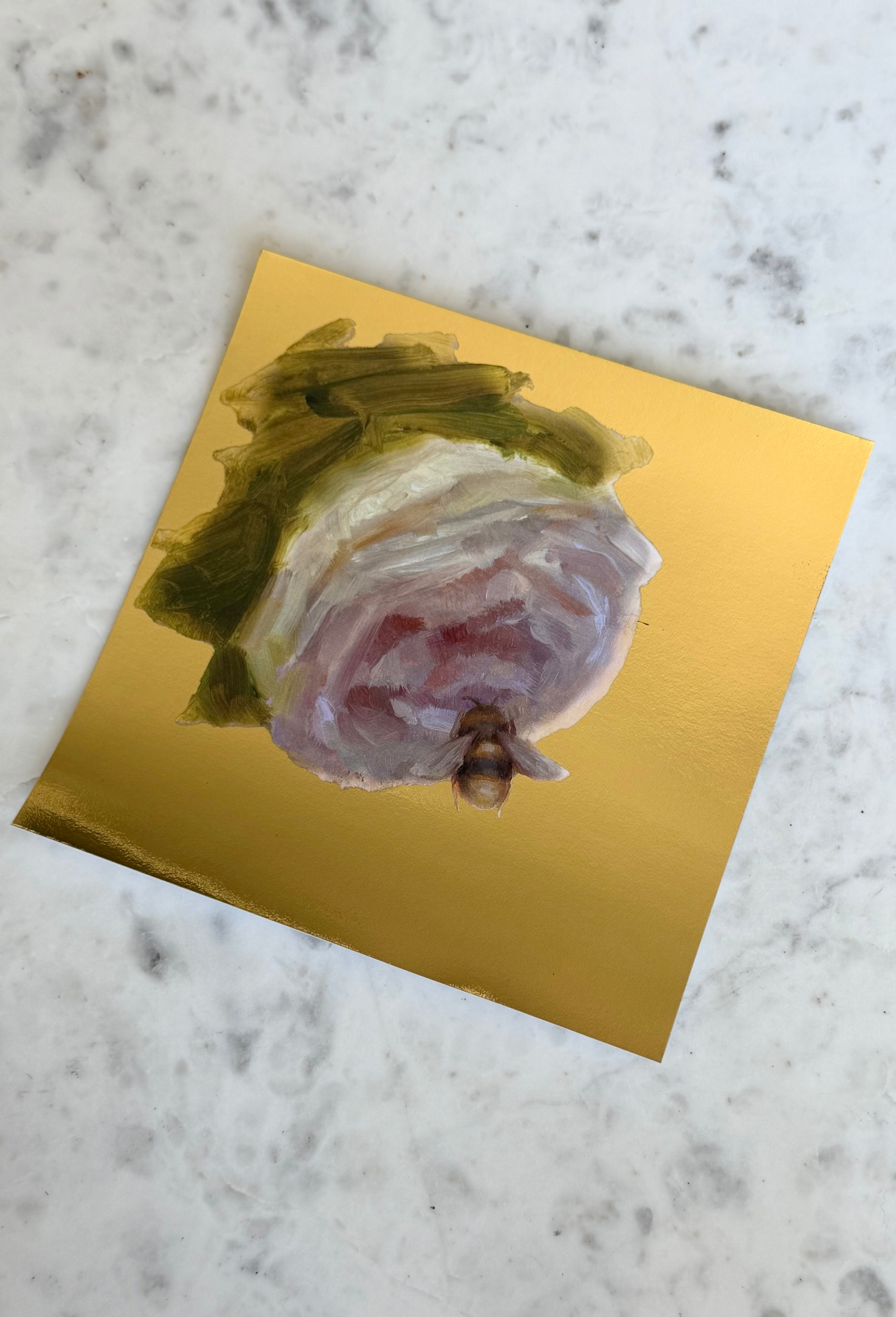 Lavender on Gold (Gold Foil Limited Time Only)