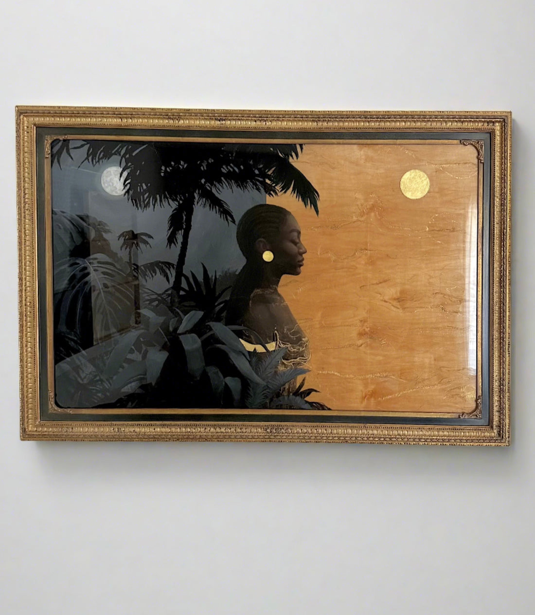 DAY 1 - Bonus painting, "SEPARATION OF DAY AND NIGHT"