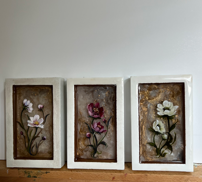 Ethereal Blooms Series of 3